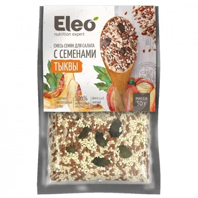 Смесь семян для салата с семенами тыквы "Eleo"