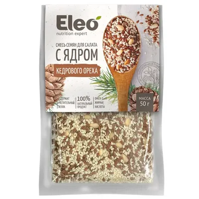 Смесь семян для салата с ядром кедрового ореха "Eleo"