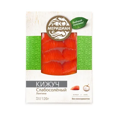 КИЖУЧ ЛОМТИКИ СЛ/С ФАС 120г.Меридиан