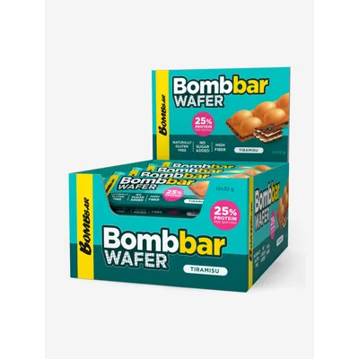 BOMBBAR Батончик вафельный с молочно-ореховой пастой со вкусом"Тирамису"