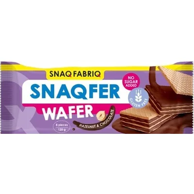 SNAQ FABRIQ Батончик вафельный неглаз."Шоколад-фундук"