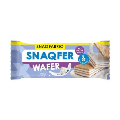 SNAQ FABRIQ Батончик вафельный неглаз.со сливочным вкусом