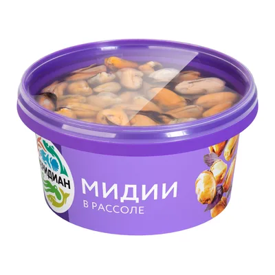 МИДИИ В РАССОЛЕ ФАС 430г. Меридиан