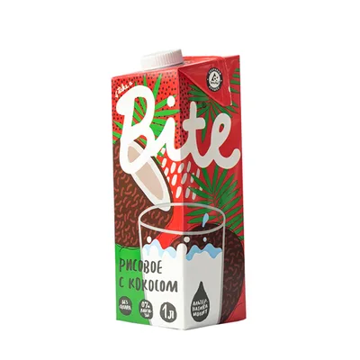 Bite Напиток РИСОВЫЙ С КОКОСОМ пастеризованный