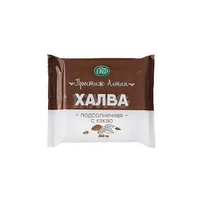 Алтайская Халва Подсолнечная с Какао
