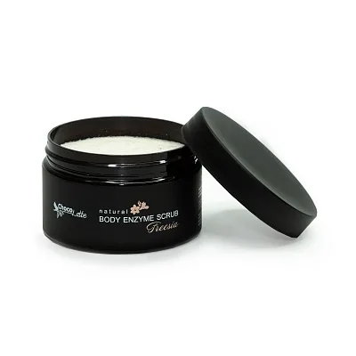 Скраб для тела FREESIA (body enzyme scrub) сахарно-соляной,(Chl)