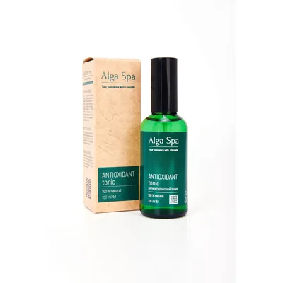 Антиоксидантный тоник для лица на основе живой суспензии микроводоросли Chlorella, (ALGA SPA)