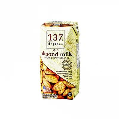 137 Degrees Миндальное молоко без сахара