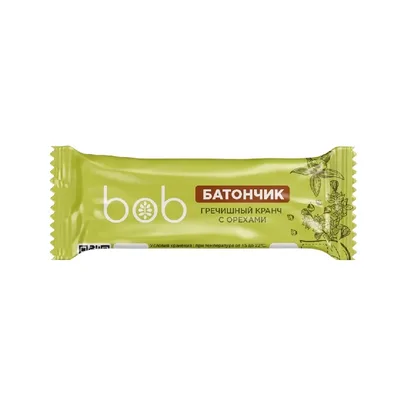 БОБ Батончик глазированный ГРЕЧИШНЫЙ с орехами и злаками