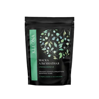 Клеона Маска Альгинатная очищающая с портулаком и коллагеном