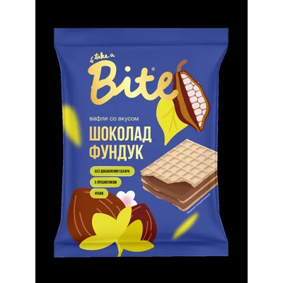 Bite Детские вафли "Шоколад Фундук"