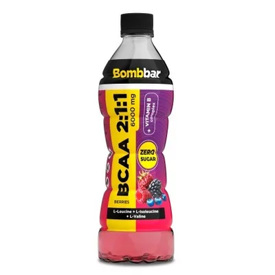 Напиток б/а BOMBBAR BCAA газированный со вкусом ягод