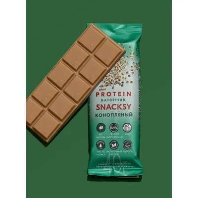 Батончик Snacksy конопляный