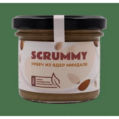Урбеч миндаль SCRUMMY FOOD
