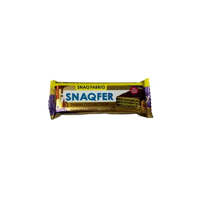 TM SNAQ FABRIQ Батончик вафельный глазированный с фисташковой пастой и хрустящим тестом