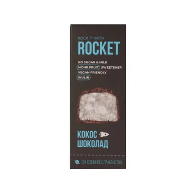 Кокосовый батончик  в шоколаде Rock it