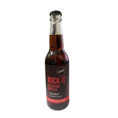 Напиток безалкогольный газированный Вишня Кола +CBD Rock it