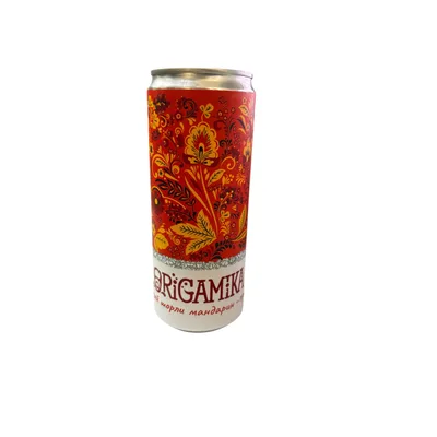 Origamika Напиток б/а среднегаз. "Яблочный шорли мандарин-пряности"