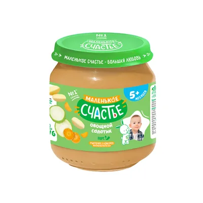 Пюре из кабачков,картофеля и моркови "Маленькое счастье"