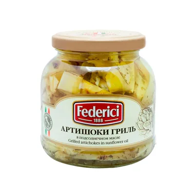 FEDERICI Артишоки гриль в подсолнечном масле